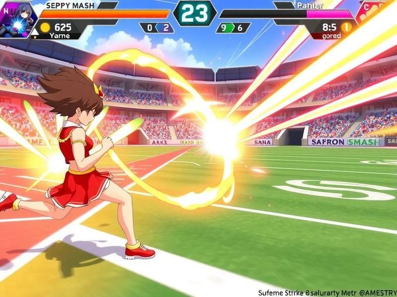 Supreme Striker Saffron Smash Power Meter